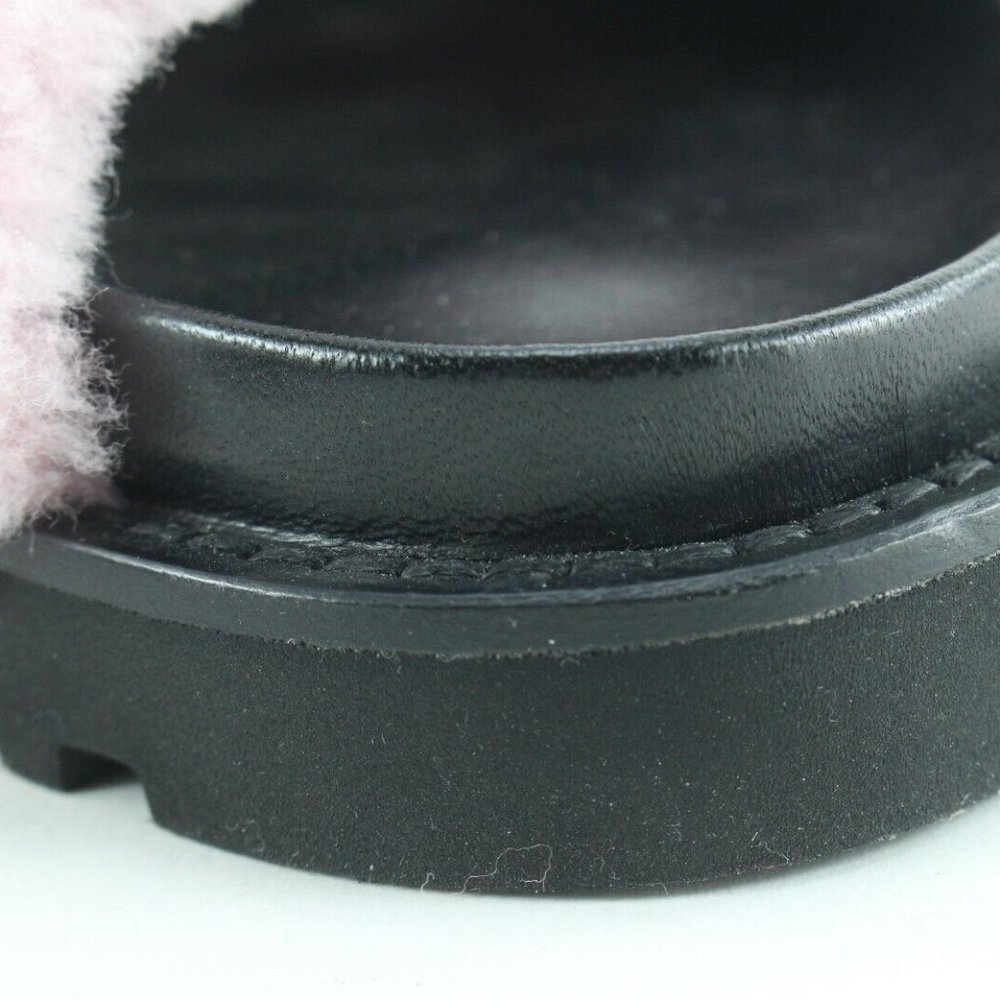 Louis Vuitton Size 39 Monogram Pink Shearling Paseo Sandals 3LV419C - Picture 3 of 12